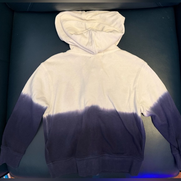 Polo Ralph Lauren blue & white tie-dye summer hoody with big red horse size 2T - Picture 2 of 2